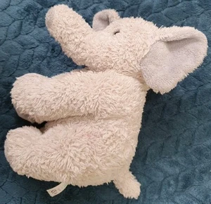 Mothercare Grey Elephant Soft Toy Beanie MC173 Sitting 7" Preloved - Picture 1 of 8