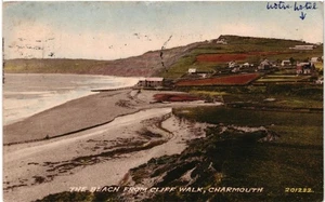 CPA Carte Postale Royaume Uni Charmouth The beach from Cliff Walk 1952 VM101051 - Picture 1 of 2