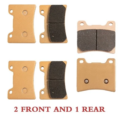 Front Rear Brake Pads for Yamaha FZR 600 1990-1995 FZR 1000 89-90 FJ 1200 91-95 - Image 1 of 4