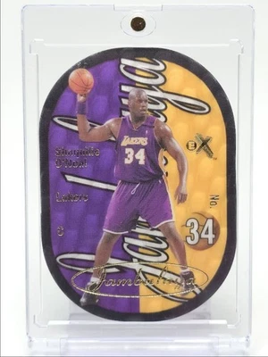 БАСКЕТБОЛЬНЫЙ МЯЧ SHAQUILLE O'NEAL 2003-04 FLEER E-X JAMBALAYA ШТАМПОВАННЫЙ SP Q5775 - Изображение 1 из 2