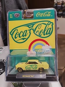 M2 Machines 2025 Coca-Cola 1967 Chevrolet Nova CHASE - Picture 1 of 4