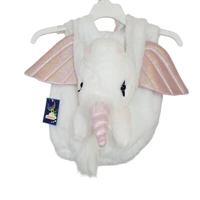 Dream Play Imagine Unicorn Halloween Costume Unisize 12 Months Zip Front NWT - Image 1 of 4