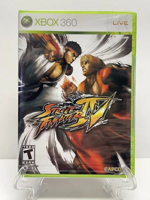 Street Fighter IV (Xbox 360, 2008) Factory Sealed - Image 1 of 2