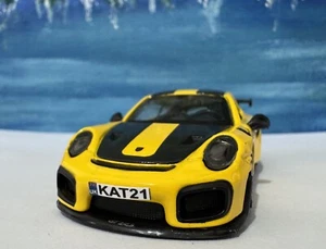 PERSONALISED PLATES PORSCHE 911 GT2 RS Model Toy Special Edition BIRTHDAY Gift - Picture 1 of 10
