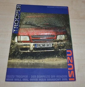 2001 Isuzu Trooper Brochure Prospekt DE - Picture 1 of 12