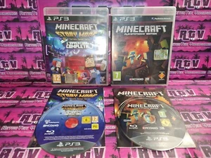 🇮🇹 BUNDLE MINECRAFT + STORY MODE DLC SONY PS3 PAL ITA 🇮🇹 PERFETTI e COMPLETI - Foto 1 di 22