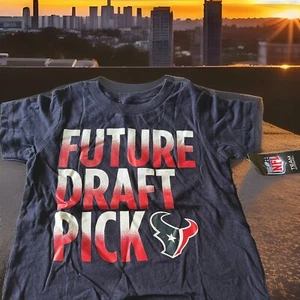 NWT-HOUSTON TEXANS TODDLER FUTURE DRAFT PICK SHIRT 3T - Picture 1 of 2