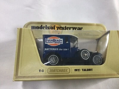 Talbot Van Y-5 1927 Matchbox Modelos de antaño por Lesney Edición Limitada Foto 1 de 4