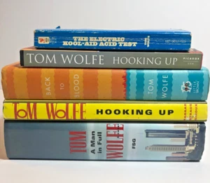 Used Books TOM WOLFE Novel Fiction Nonfiction Literature Paperback Hardcover - Picture 1 of 6