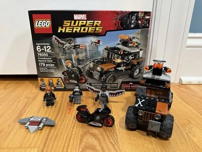 Lego Marvel 76050 Crossbones’ Hazard Heist - complete w/box and instructions - Image 1 of 4