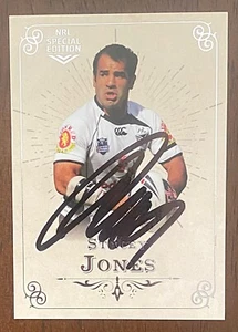 STACEY JONES NEW ZEALAND WARRIORS 2018 TLA NRL GLORY SIGNED CARD - Picture 1 of 1