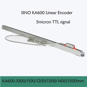 Escala de vidrio lineal SINO KA-600 1100 1200 1300 1400 1500 mm 5 micras TTL DRO - Imagen 1 de 7