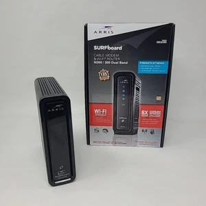 Motorola Surfboard sbg6580 Factory Reset Router Modem Combo (No Power Cord) - Picture 1 of 6