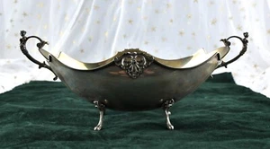 *800 Silver Oval Centerpiece Bowl - Picture 1 of 7