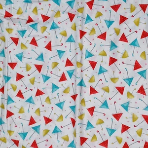 Quilting Treasures Gift of Friendship Umbrellas Cotton Fabric Kori Kumi 3yds - Picture 1 of 3