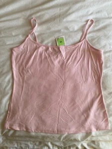 M&S collection - size 12 - lovely PINK strappy vest - BNWT - Picture 1 of 3