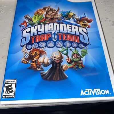 Skylanders: Trap Team (Nintendo Wii) Estuche y Disco PROBADO Foto 1 de 4