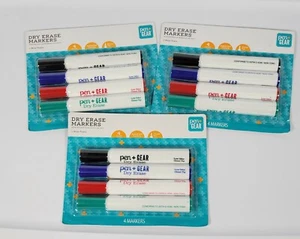 Pen + Gear Jumbo Dry Erase Markers, Chisel Tip, 4 Count. 3 packs. B2 - Picture 1 of 4