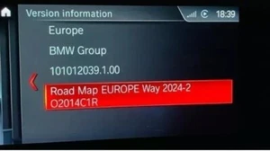 Genuine BMW West & East Europe WAY 2025-1 MAP Navigation update + FSC Code File - Picture 1 of 1