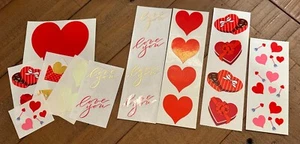 Mrs. Grossman's Vintage 90s VALENTINE'S DAY Hearts Stickers ~ U Choose - Picture 1 of 10