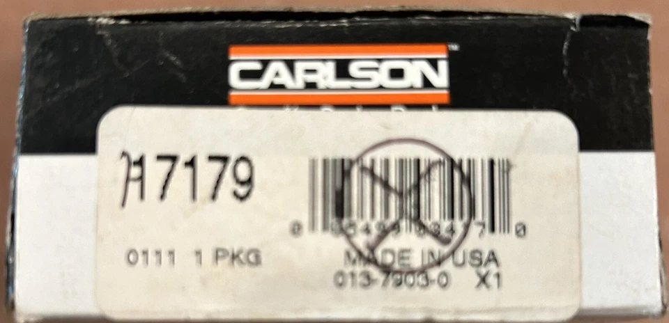 Drum Brake Hardware Kit Rear Carlson 17179 - Image 1 of 4