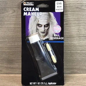 Professional Black Cream Make-Up Kit for Halloween Full Coverage Vtg 2005 (bin-I - Picture 1 of 9