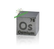 Osmium Metal Cube 10mm Kostka o standardowej gęstości 99.99% dla Element Collection