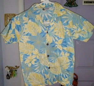 Kids US made Aloha Republic Hawaiian Button up Shirt KIDS 6 - Picture 1 of 4
