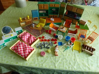 Puppenstubenmöbel Konvolut DDR - Bild 1 von 4