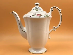 Paragon China Bridal Rose große Kaffeekanne mit 2 Pint Kapazität. - Bild 1 von 8