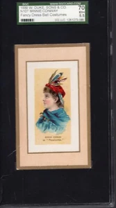 1889 N107 DUKE FANCY DRESS BALL COSTUMES " POCAHONTAS ' SGC 70 ,,7011 - Picture 1 of 1