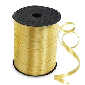 500 Yards Curling Ribbon-Balloon Ribbon-Balloon String for Art&Craft Gold - Picture 1 of 6