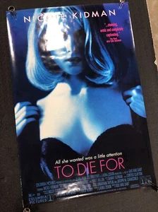 PÓSTER DE PELÍCULA TO DIE FOR 1 CARA ORIGINAL 27x40 NICOLE KIDMAN - Imagen 1 de 5
