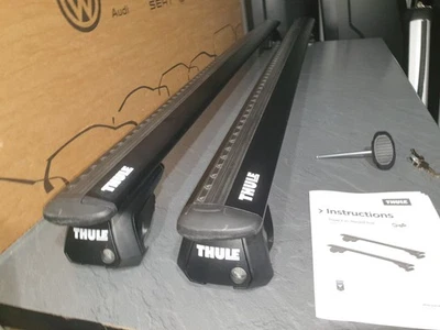 GENUINE THULE ROOF BARS WINGBAR EVO Mercedes-Benz GLE SUV W166 W167 RACK 15-24  - image 1 of 4