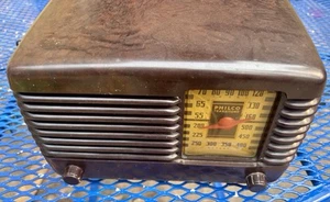 Philco Transitone Vintage Tube Radio Model 42 PT91 - Picture 1 of 4