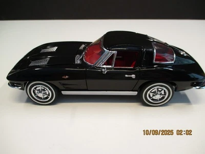 FRANKLIN MINT 1963 CORVETTE STING RAY COUPE MODEL S11E295 - Image 1 of 4