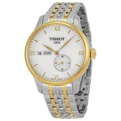 Reloj para hombre Tissot Le Locle automático esfera plateada dos tonos T006.428.22.038.00 Foto 1 de 2