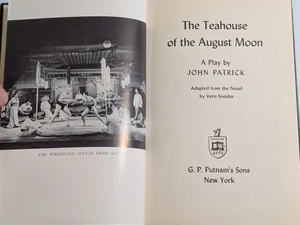 Vintage 1952 The Teahouse of the August Moon HC Book: A Play by John Patrick - Picture 1 of 14