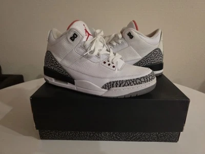 Air Jordan Blanco Cemento 3 (2011) Talla 10.5 [136064-105] Foto 1 de 4