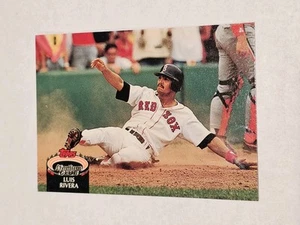 LUIS RIVERA BOSTON RED SOX 1992 TOPPS STADIUM CLUB BASEBALL CARD #255 - Picture 1 of 2