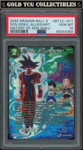 PSA 10 ⭐️ Son Goku Allies in the Heart History Promo Card Super DBS DBZ Z Heroes - Picture 1 of 1