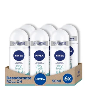 NIVEA Dry Comfort Fresh Roll on Confezione da 6 (6 x 50 ml) deodorante - Foto 1 di 12