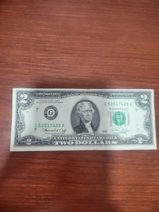 1976 Two $2 Dollar Bill - G53017429A - Picture 1 of 18