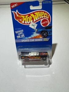 1995 Hot Wheels Sports Car Series Firebird #4/4 Classic Flames Black Diecast - Picture 1 of 9