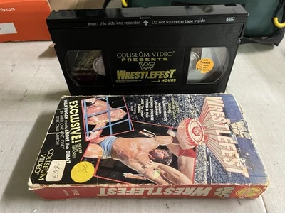 WWF Wrestlefest VHS 1988 Hulk Hogan Meets Andre The Giant - Imagem 1 de 4