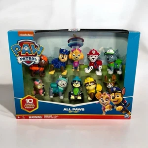 Nickelodeon Paw Patrol All Paws Gift Set 10 Figures Spinmaster NIB - Picture 1 of 8