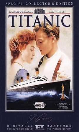 Titanic (DVD, 2005, 3-Disc Set, Collectors Edition/Widescreen)
