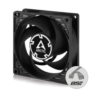 ARCTIC P8 PWM PST 80 mm PWM PST PC Lüfter optimiert für statischen Druck schwarz - Bild 1 von 7