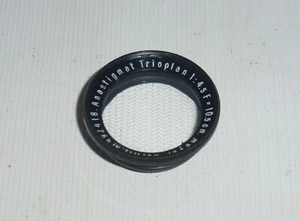 Anastigmat Trioplan 4.5/10.5cm Meyer-Gorlitz Lens Front Block for parts #492418 - Picture 1 of 9