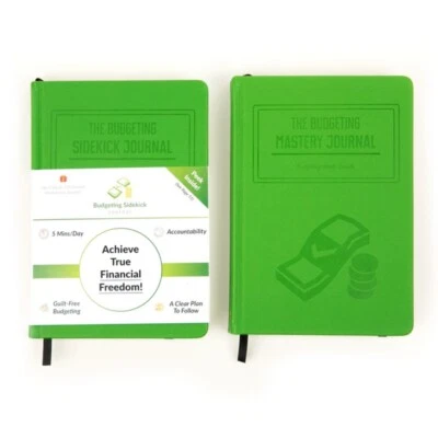 The Budgeting Sidekick Journal (Vol. 1 & 2) by Habit Nest. Budgeting Made Simple - Image 1 of 4
